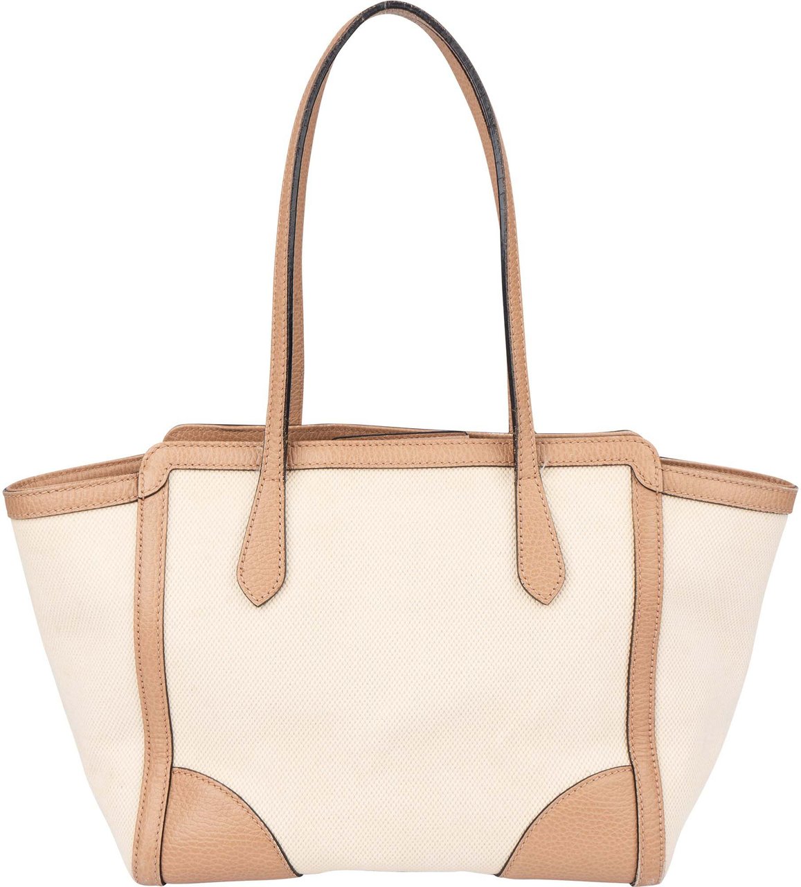 Gucci Classic Swing Tote Handbag Bruin