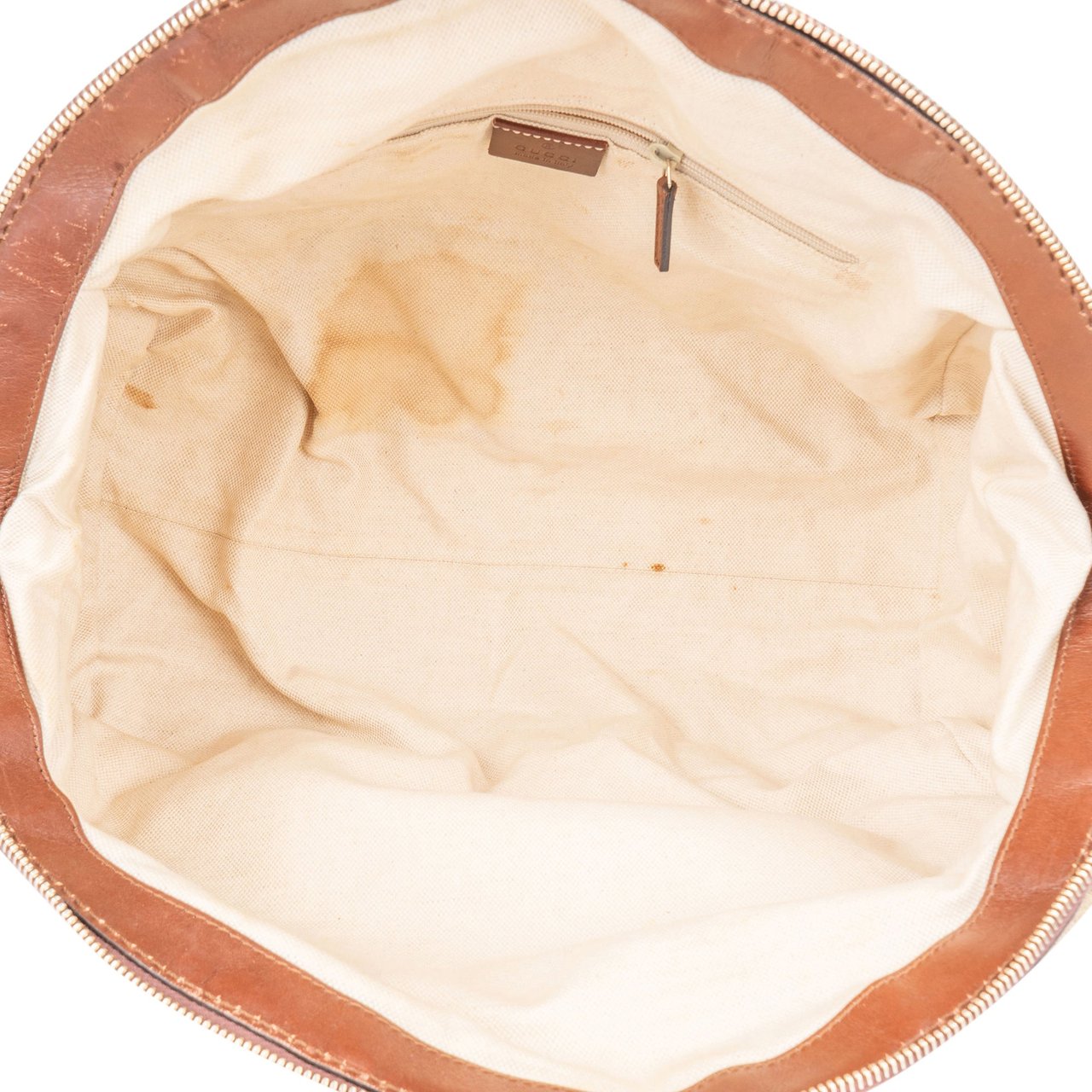 Gucci Gucci GG Monogram Sukey Handbag Beige
