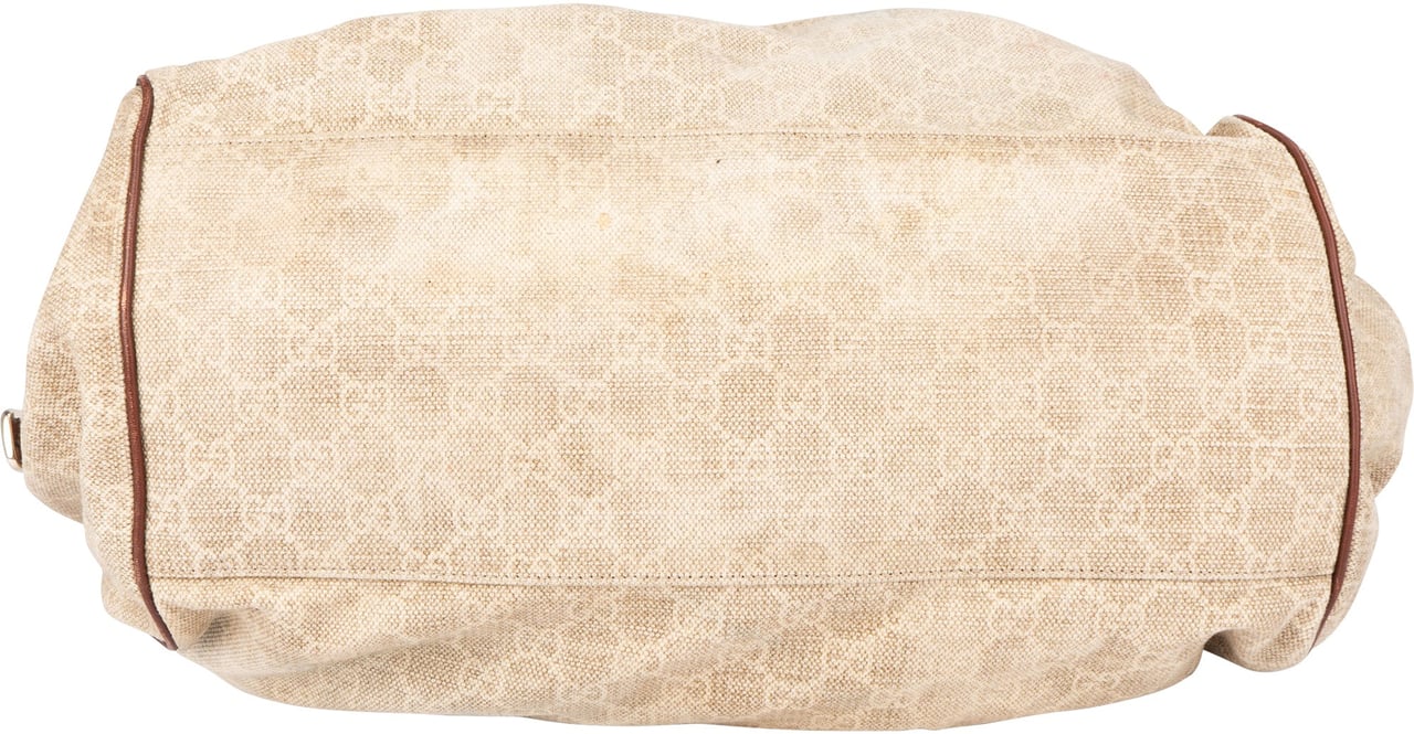 Gucci Gucci GG Monogram Sukey Handbag Beige