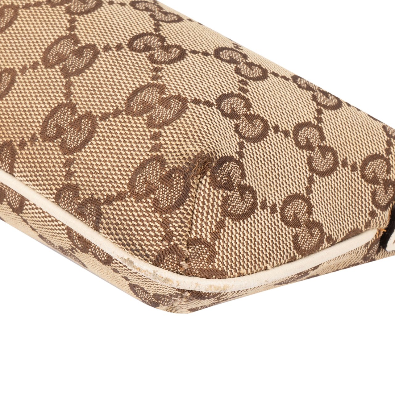 Gucci Gucci GG Monogram Boat Handbag Bruin