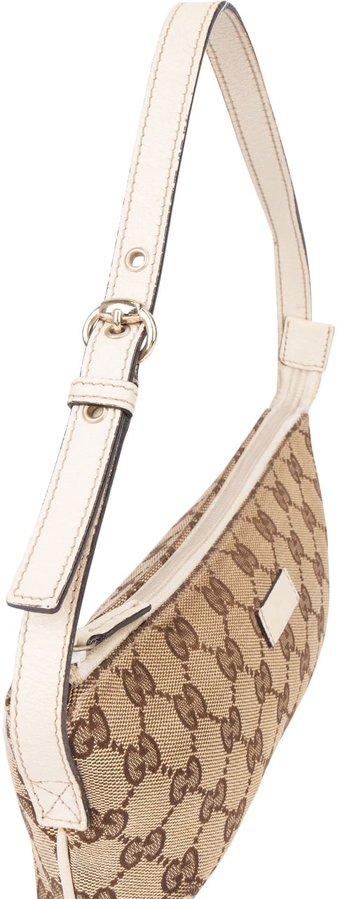 Gucci Gucci GG Monogram Boat Handbag Bruin