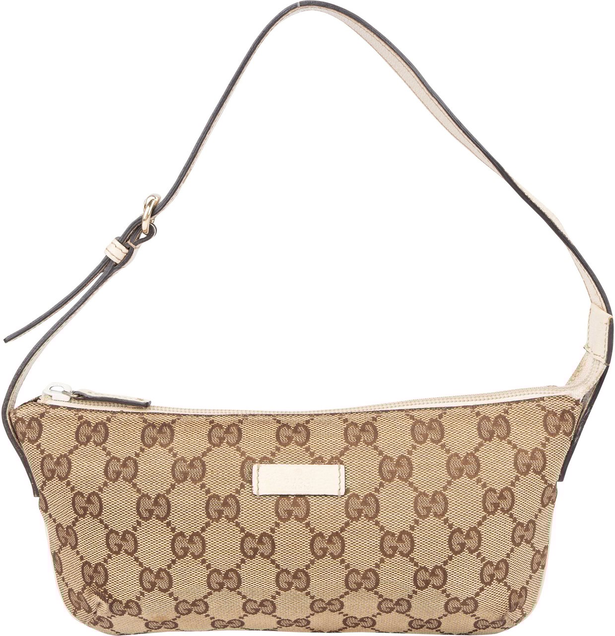 Gucci Gucci GG Monogram Boat Handbag Bruin