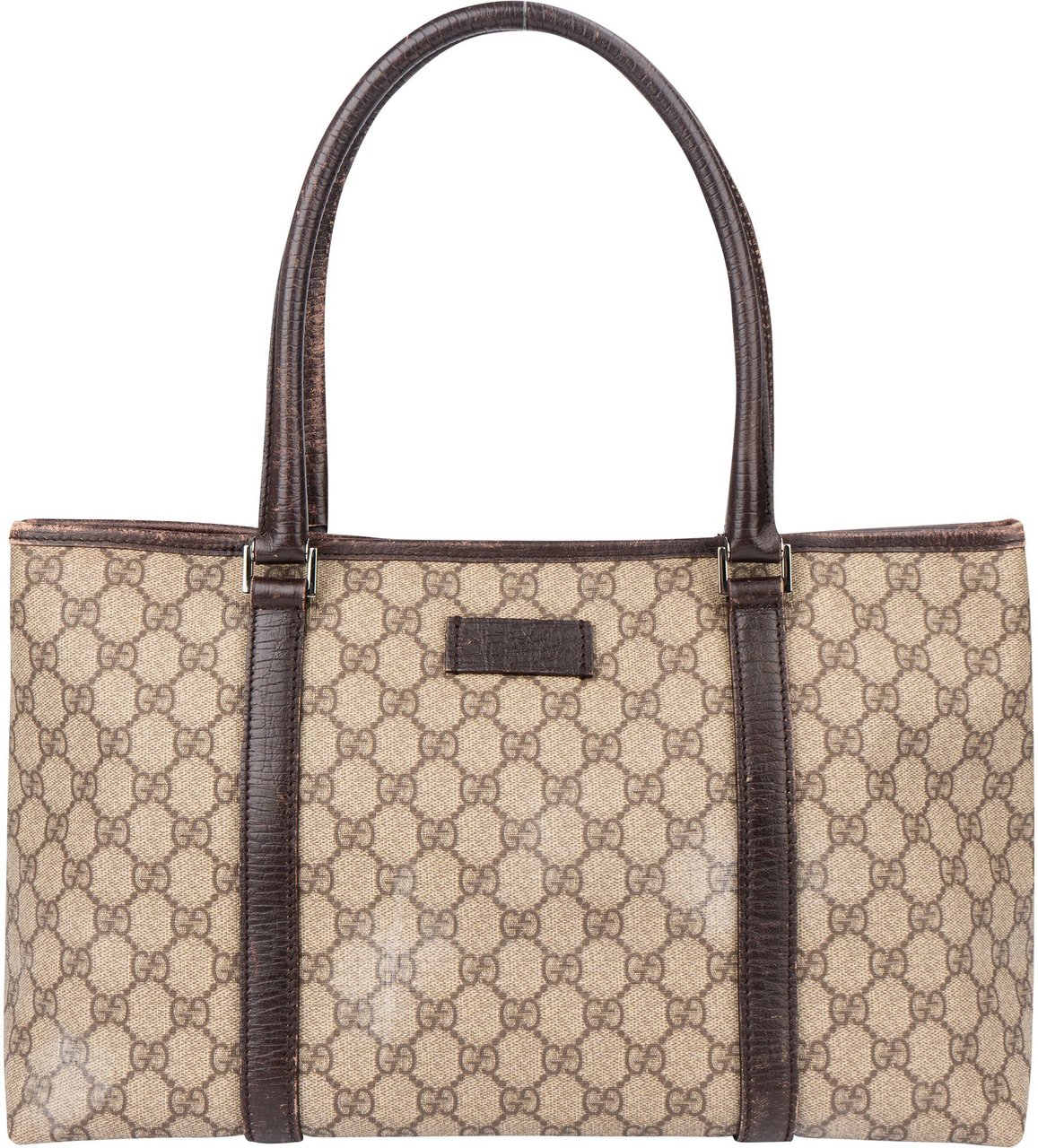Gucci Gucci GG Supreme Monogram Handbag Bruin
