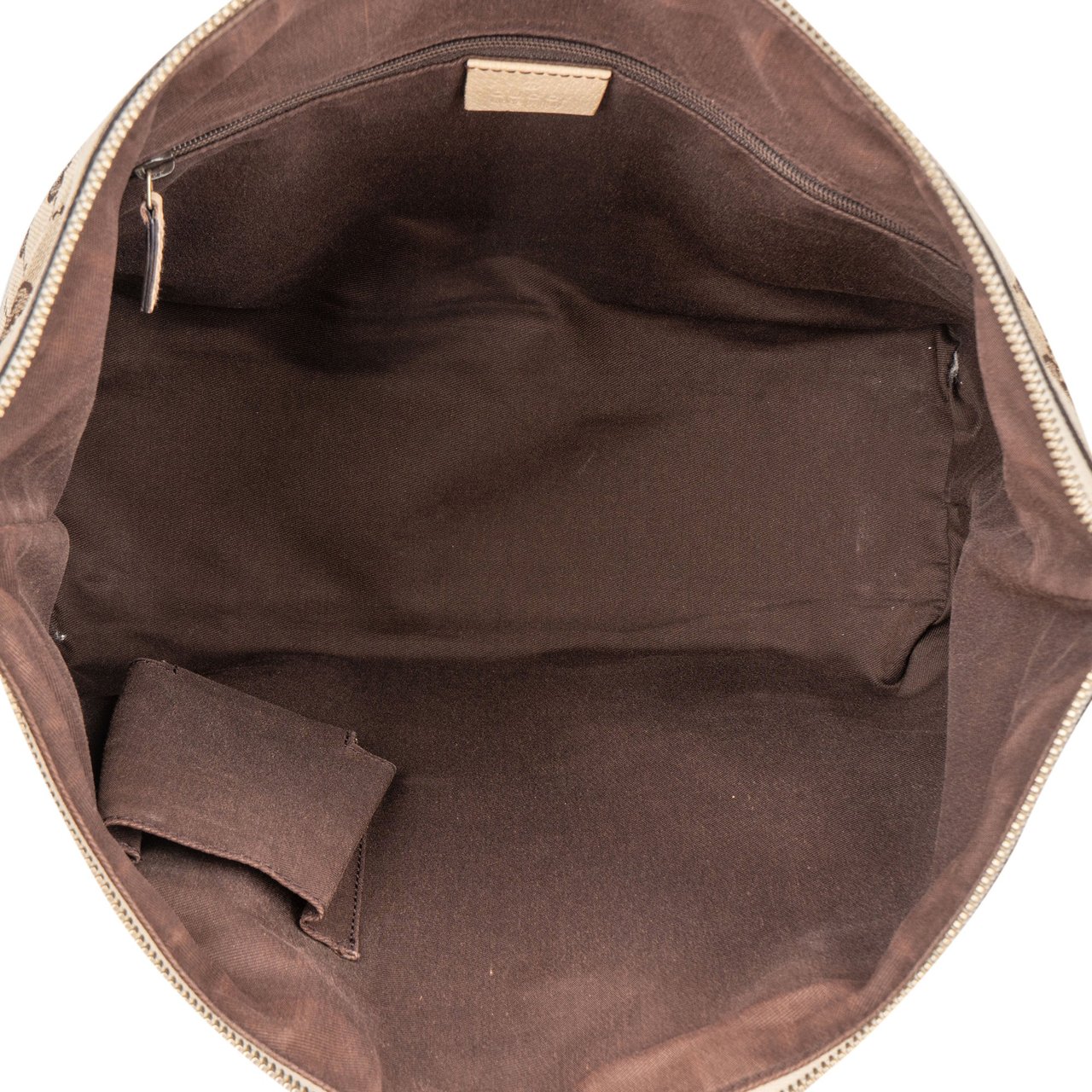 Gucci Gucci GG Monogram Abbey Handbag Bruin