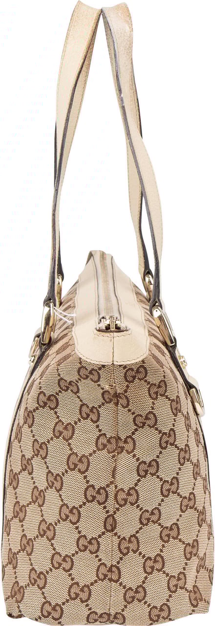 Gucci Gucci GG Monogram Abbey Handbag Bruin