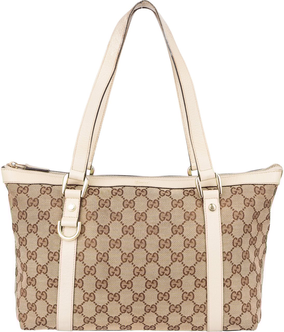 Gucci Gucci GG Monogram Abbey Handbag Bruin
