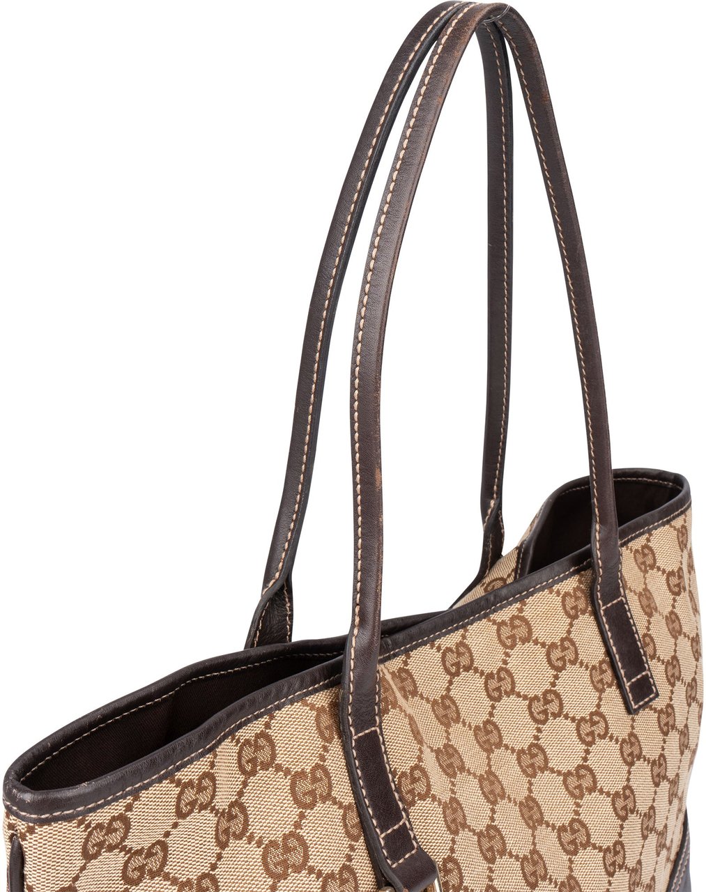 Gucci Gucci GG Monogram New Britt Handbag Bruin