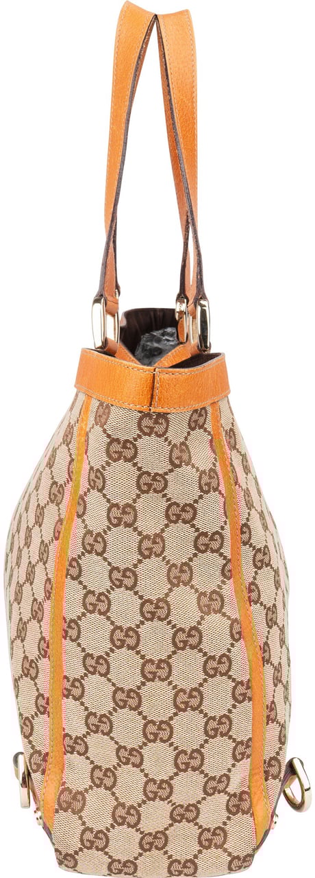Gucci Gucci GG Monogram Abbey Handbag Bruin