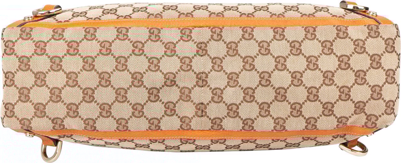 Gucci Gucci GG Monogram Abbey Handbag Bruin