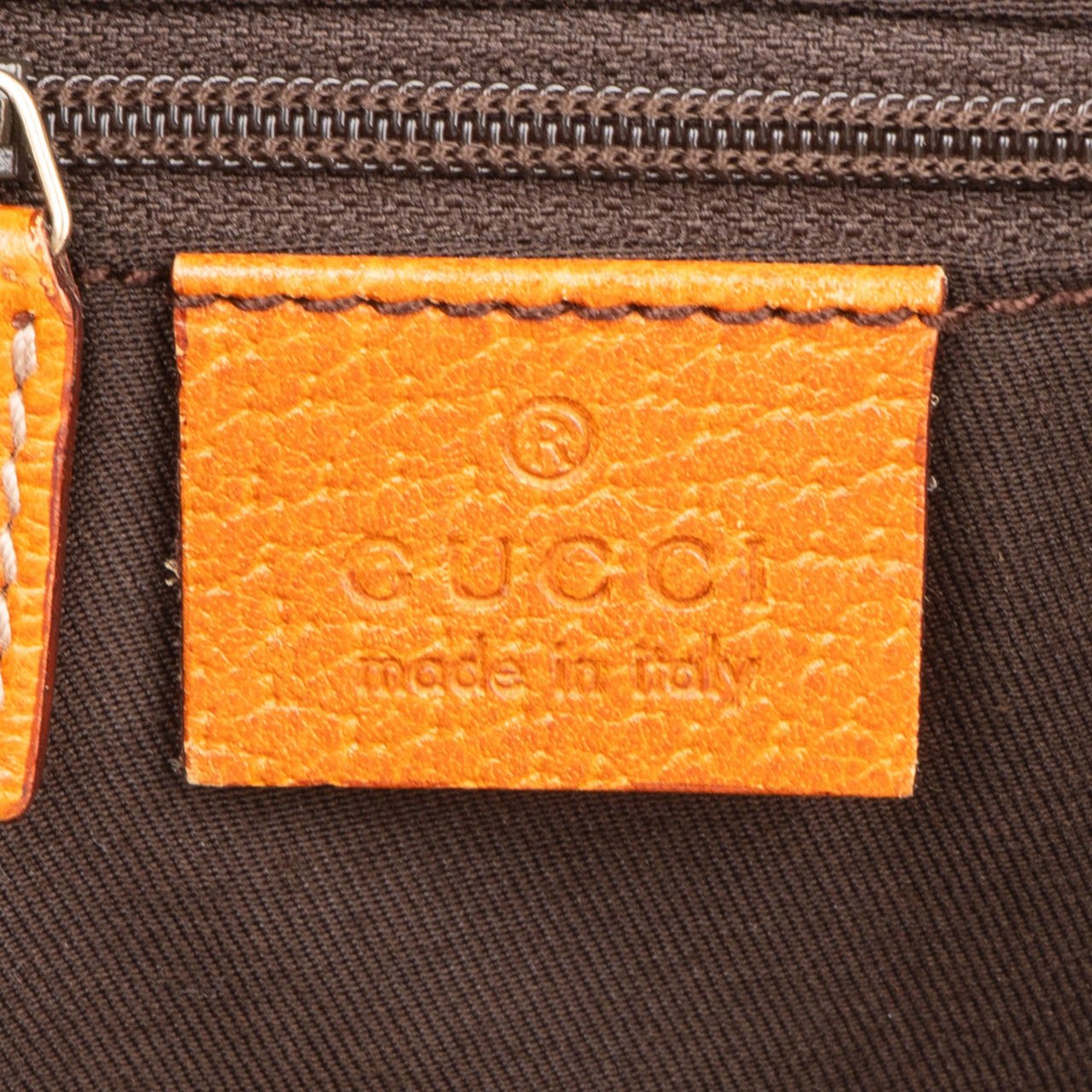 Gucci Gucci GG Monogram Abbey Handbag Bruin