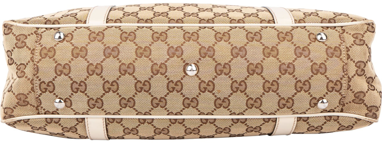 Gucci Monogram Twin GG Handbag Bruin