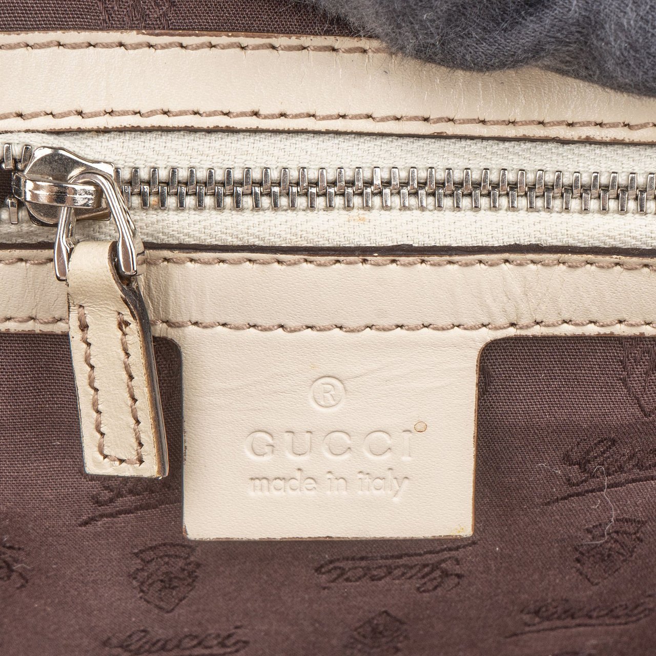 Gucci Monogram Twin GG Handbag Bruin