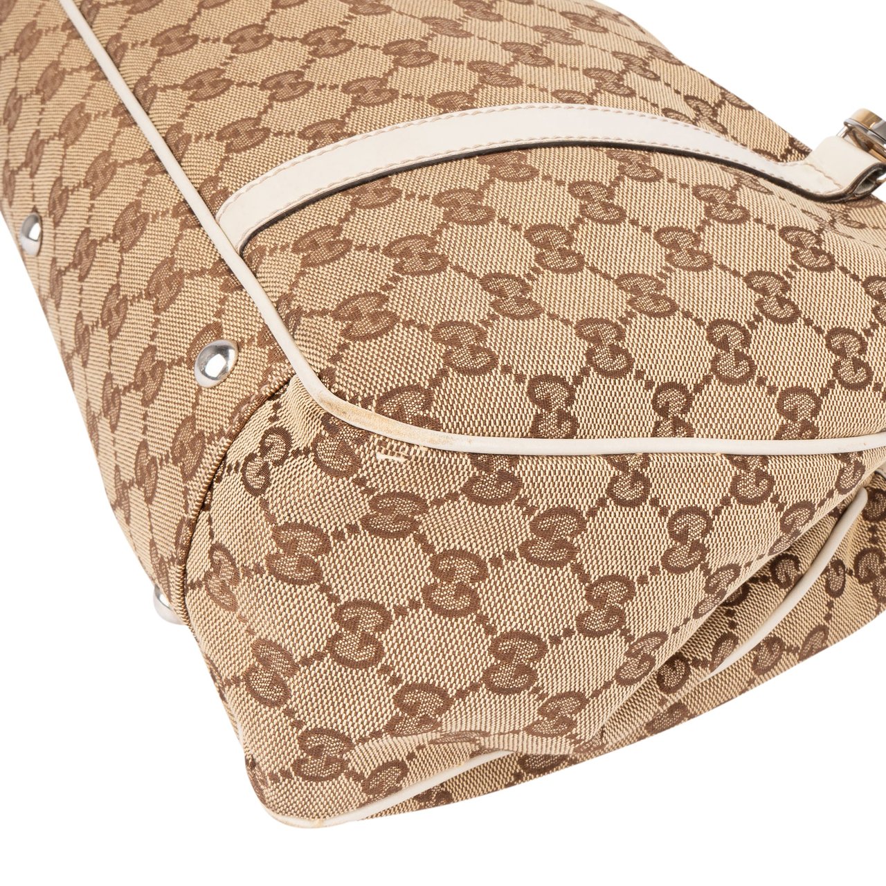 Gucci Monogram Twin GG Handbag Bruin