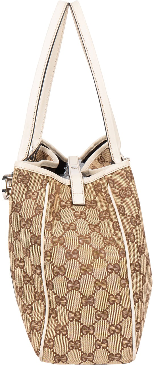 Gucci Monogram Twin GG Handbag Bruin