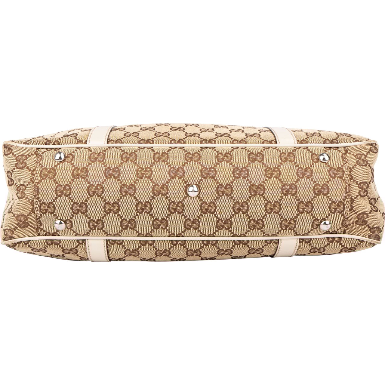 Gucci Gucci Monogram Twin GG Handbag Bruin