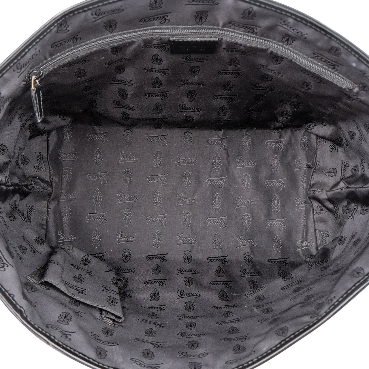 Gucci Gucci GG Monogram Charmy Handbag Bruin
