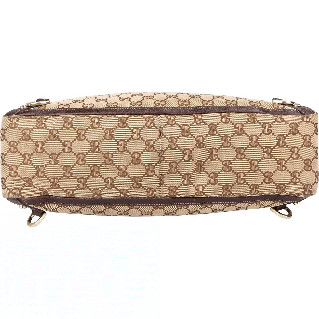 Gucci Gucci GG Monogram Abbey Handbag Bruin