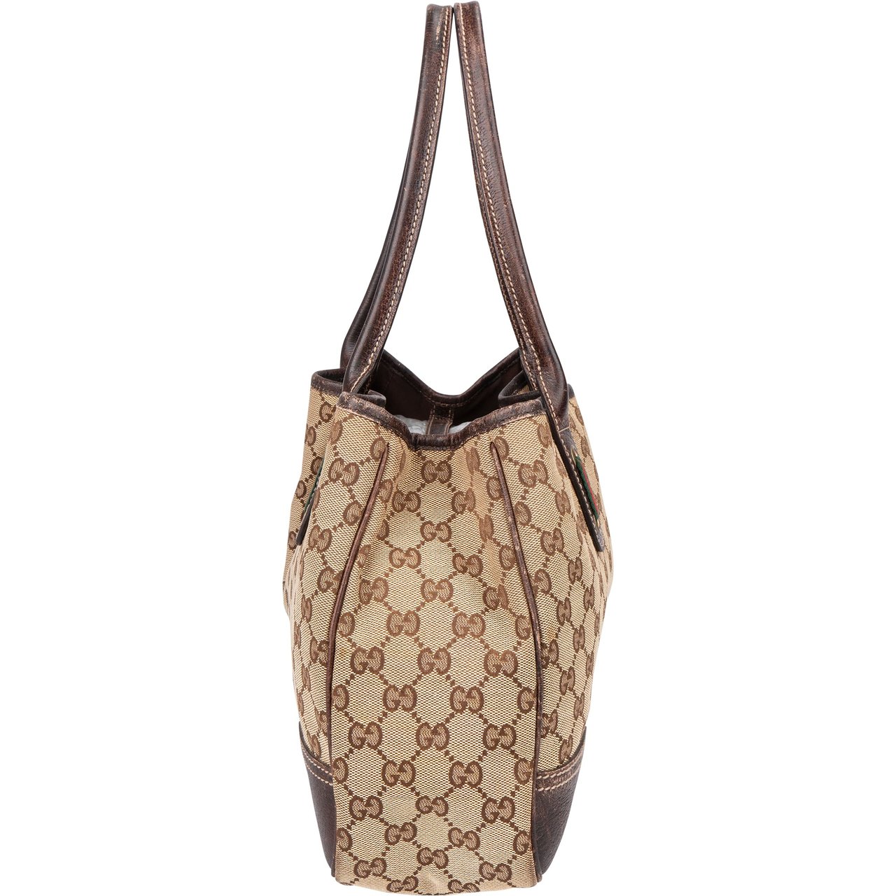 Gucci Gucci GG Monogram Princy Handbag Bruin