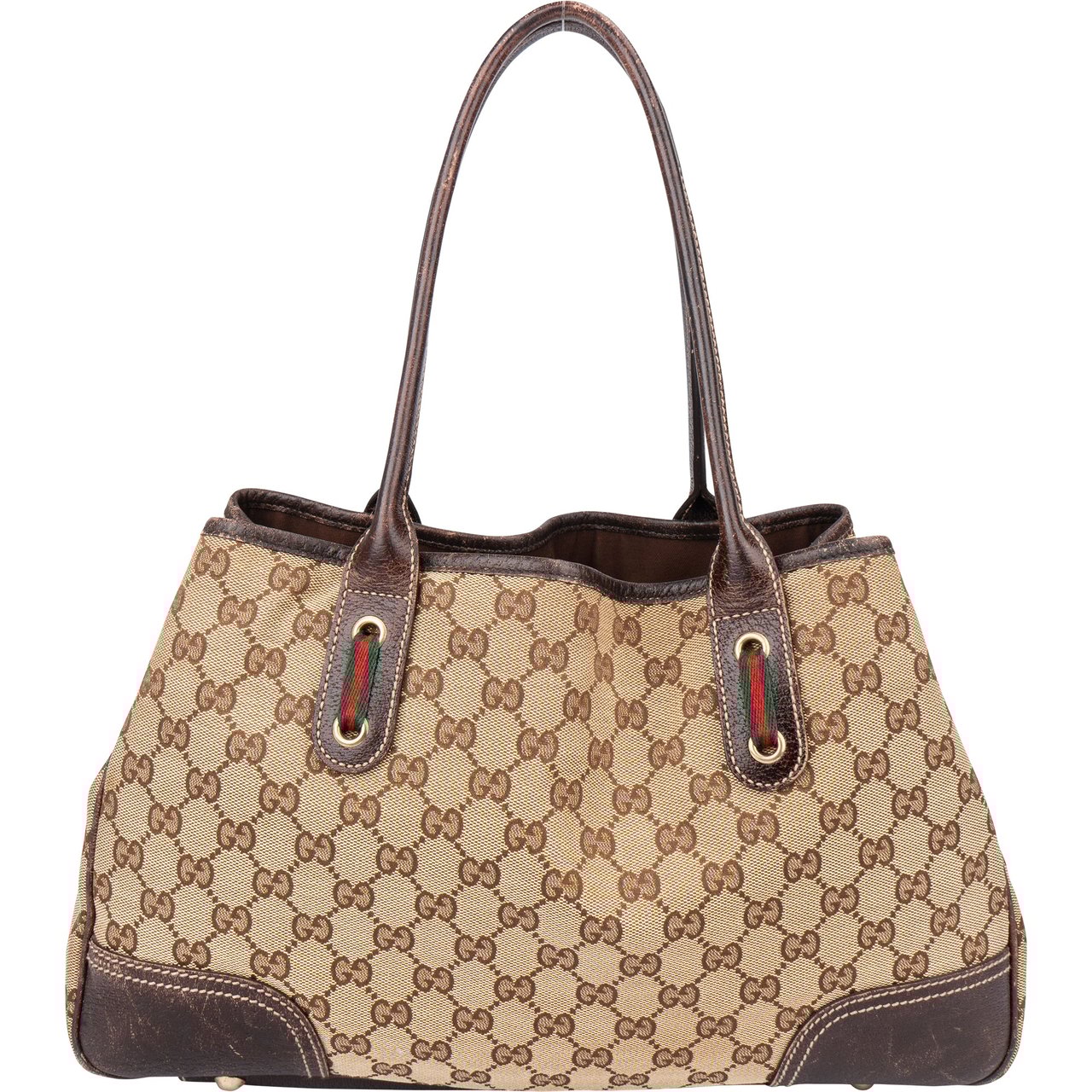 Gucci Gucci GG Monogram Princy Handbag Bruin