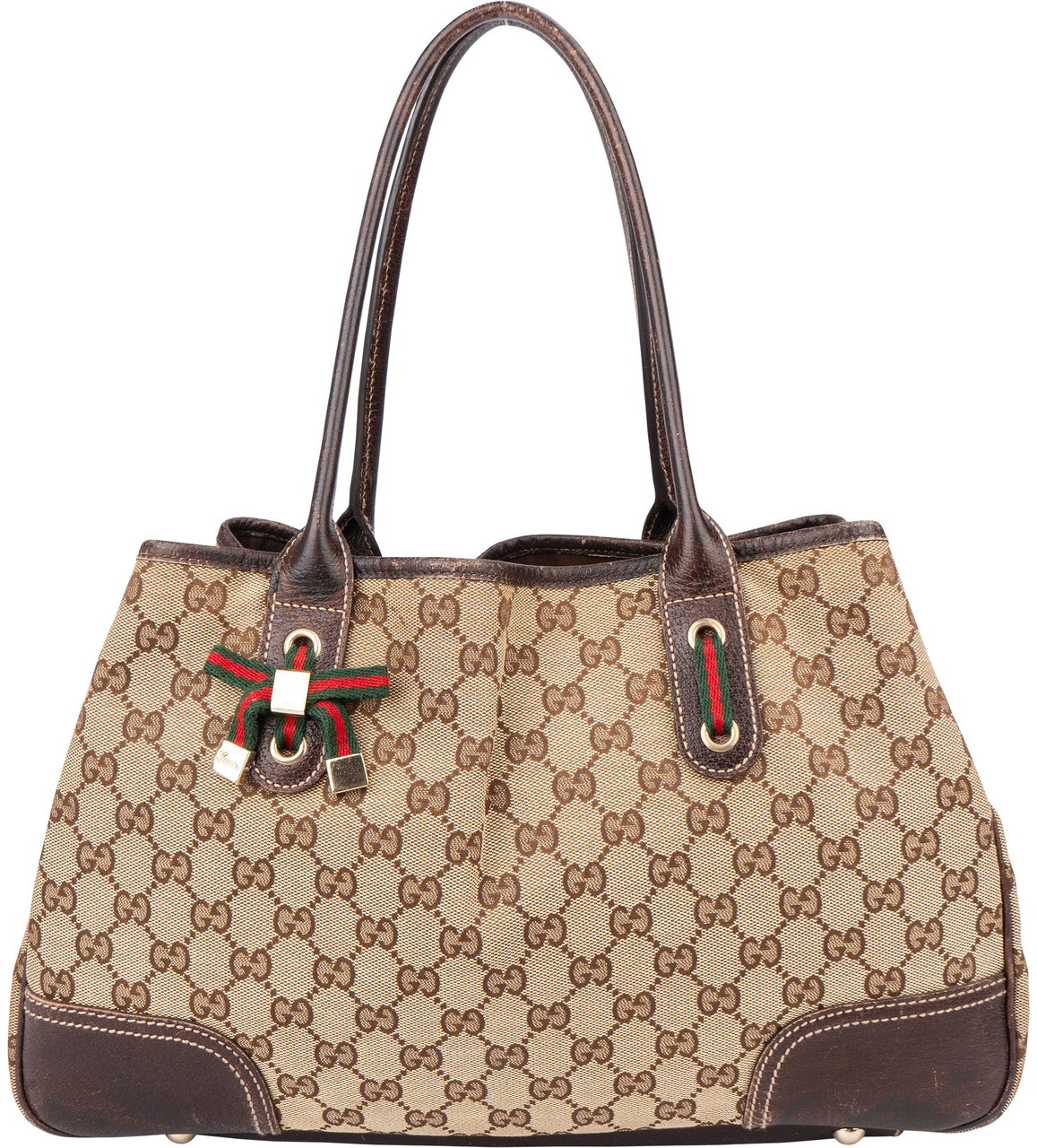 Gucci Gucci GG Monogram Princy Handbag Bruin