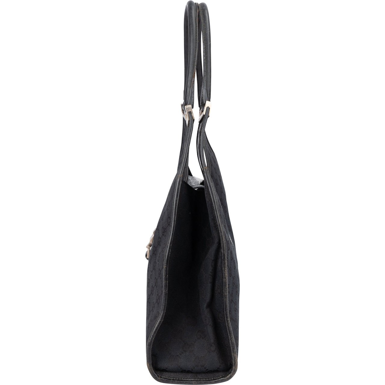 Gucci Gucci GG Monogram Jackie Handbag Zwart