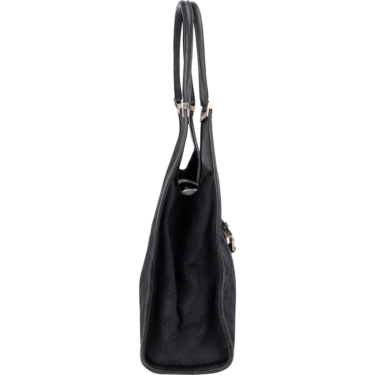 Gucci Gucci GG Monogram Jackie Handbag Zwart