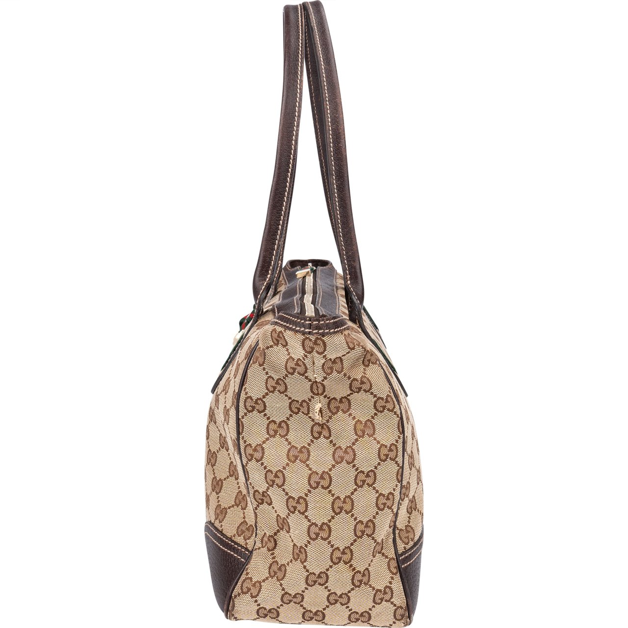 Gucci Gucci GG Monogram Princy Handbag Bruin