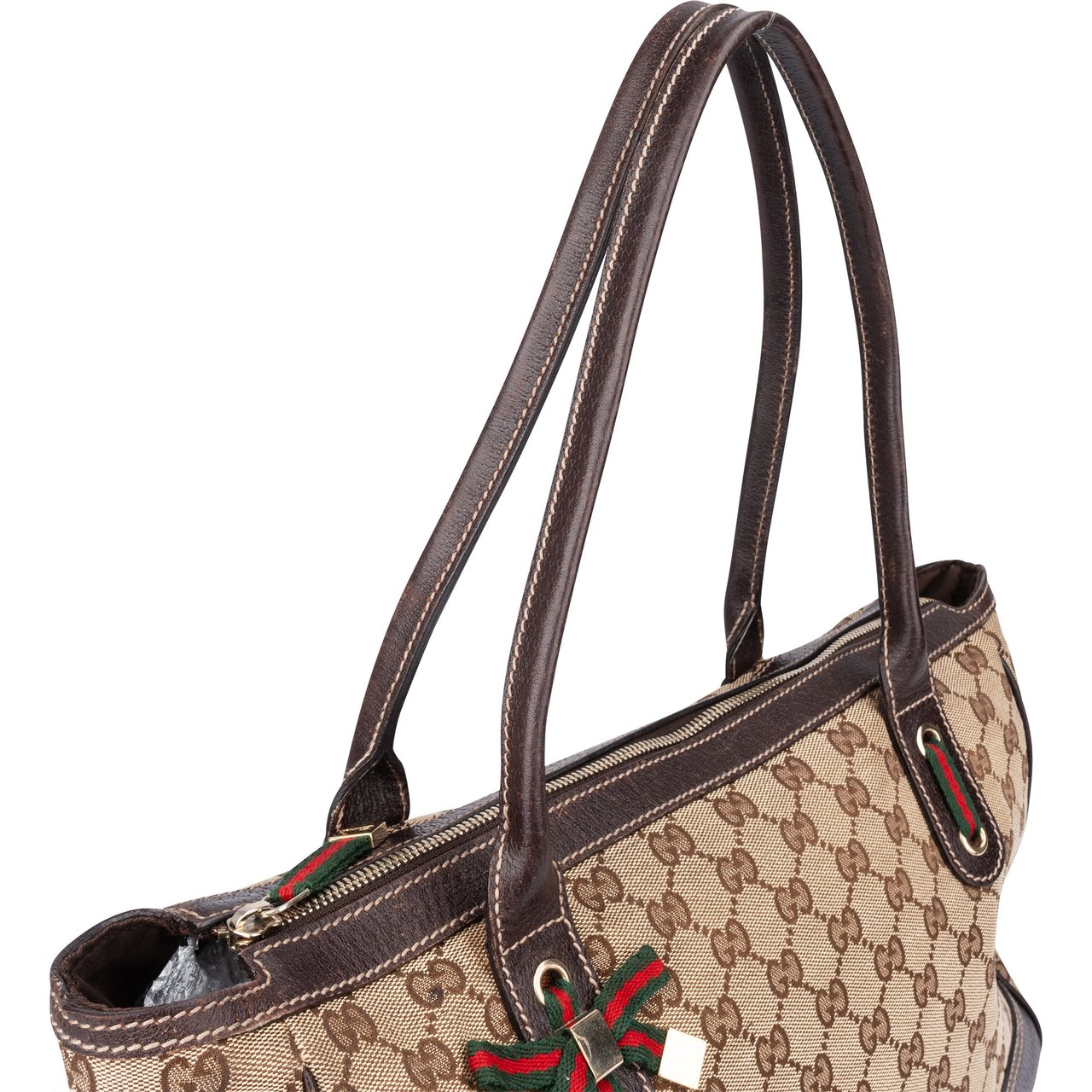 Gucci Gucci GG Monogram Princy Handbag Bruin