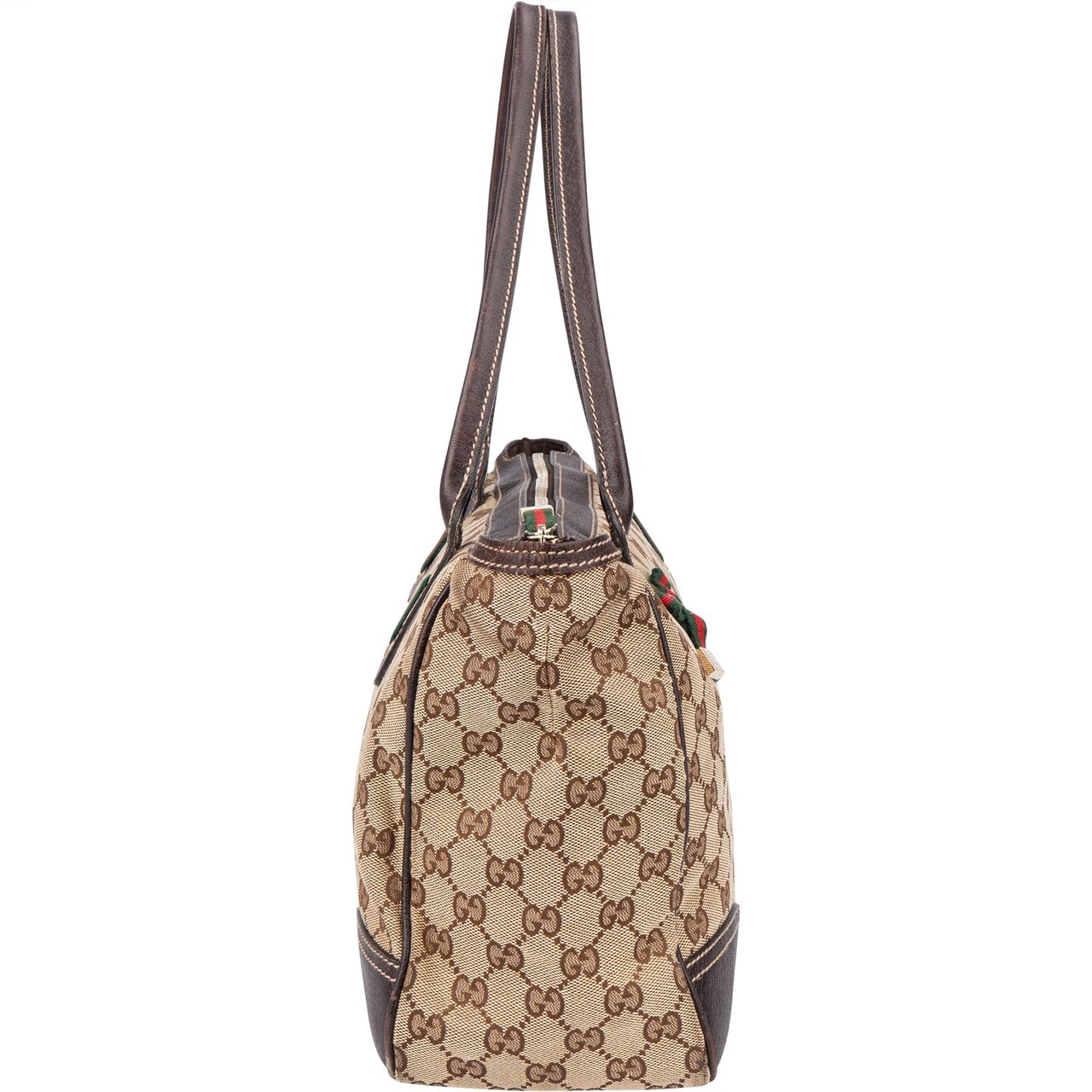 Gucci Gucci GG Monogram Princy Handbag Bruin
