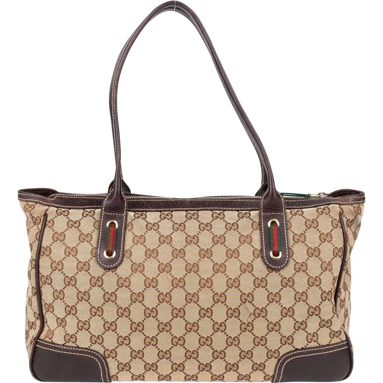 Gucci Gucci GG Monogram Princy Handbag Bruin