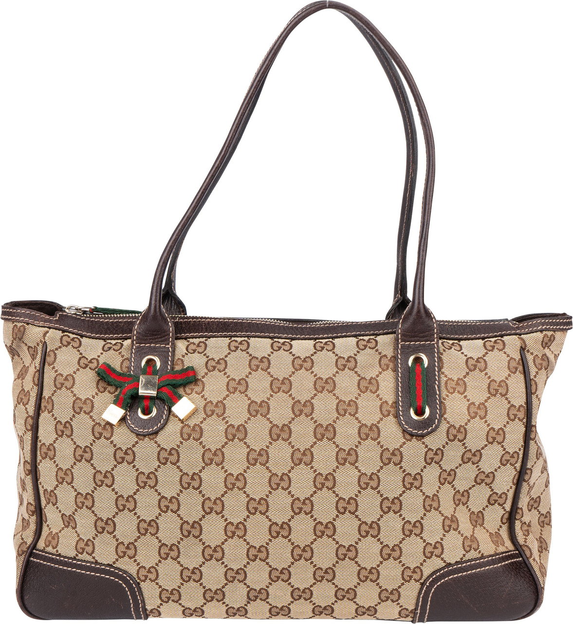 Gucci Gucci GG Monogram Princy Handbag Bruin