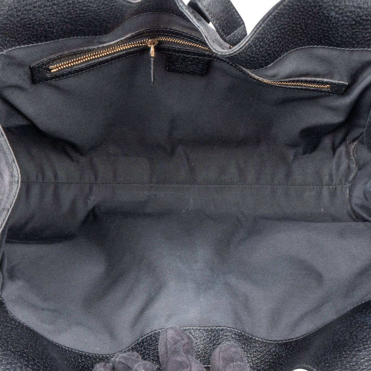 Gucci Gucci GG Monogram Jackie Handbag Zwart