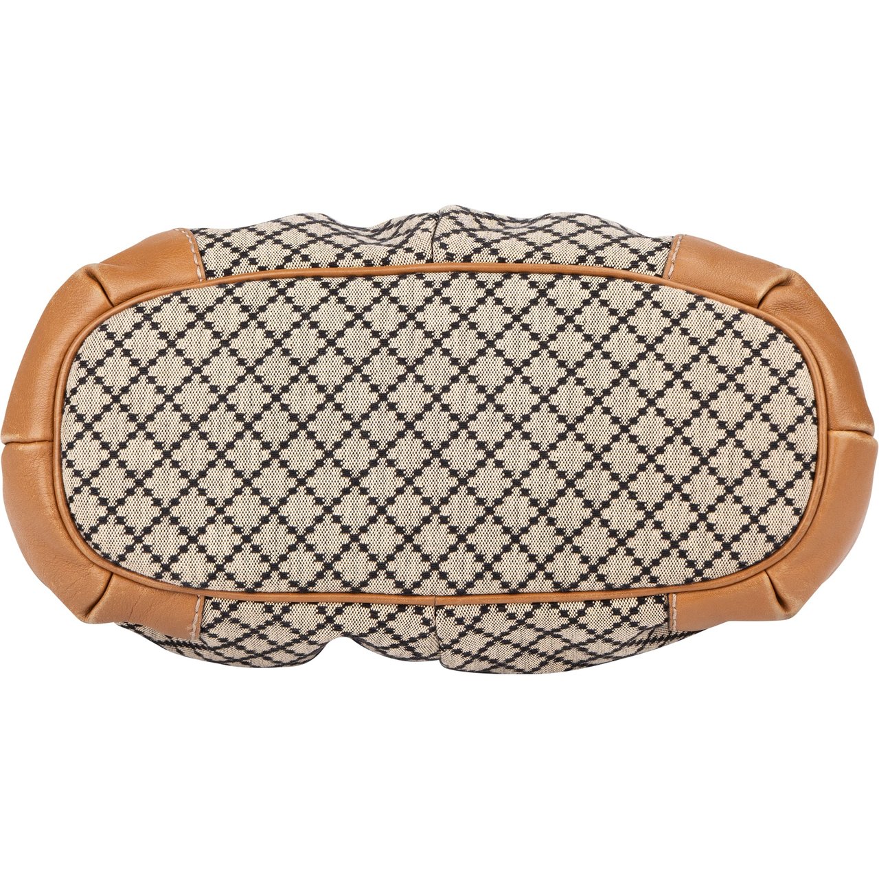 Gucci Gucci Diamante Monogram Sukey Handbag Bruin