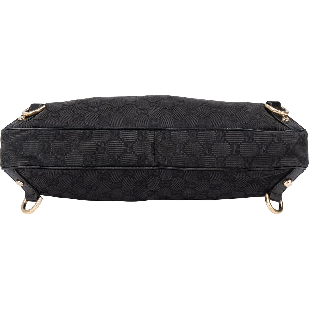 Gucci Gucci GG Monogram Abbey Handbag Zwart