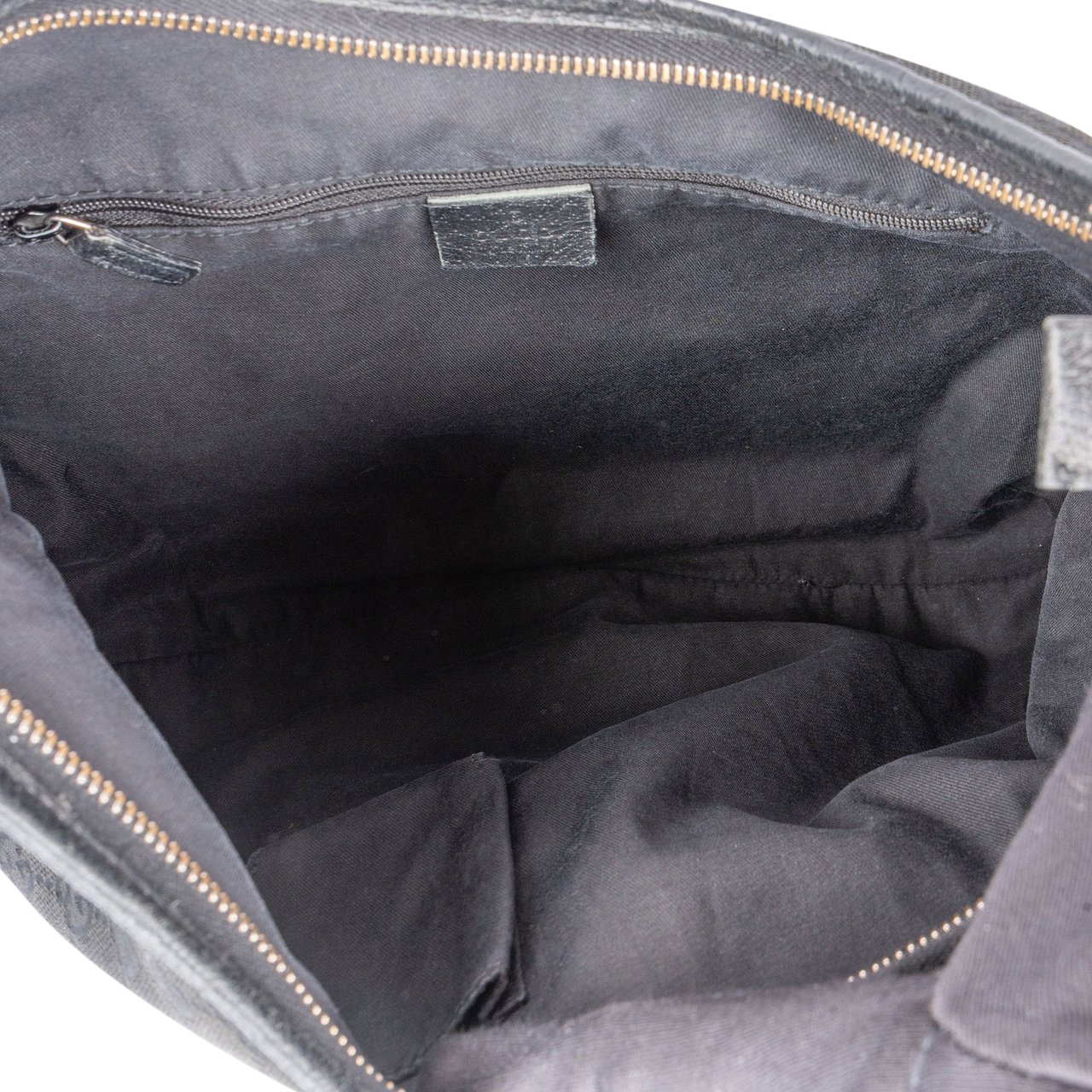 Gucci Gucci GG Monogram Abbey Handbag Zwart