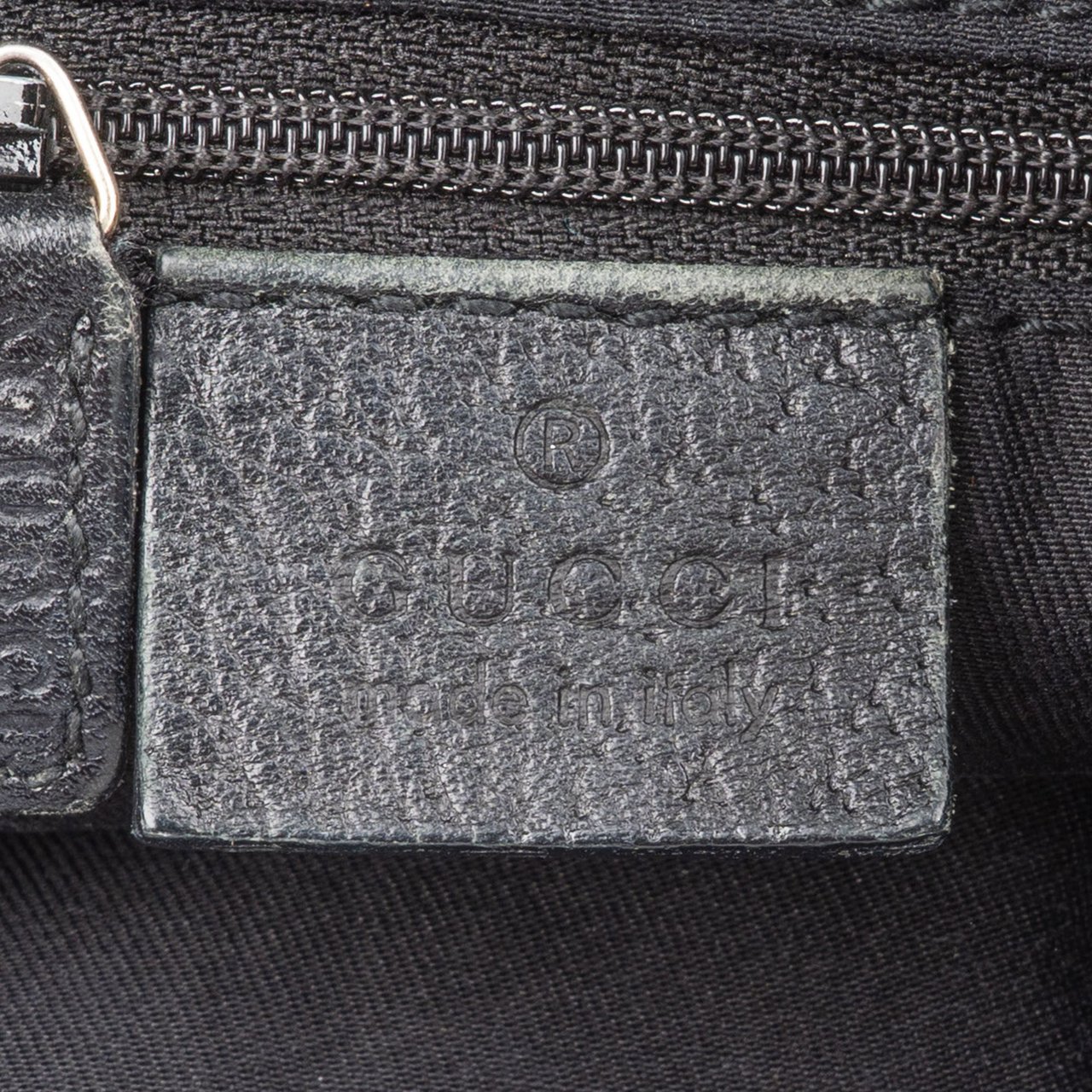 Gucci GG Monogram Abbey Handbag Zwart
