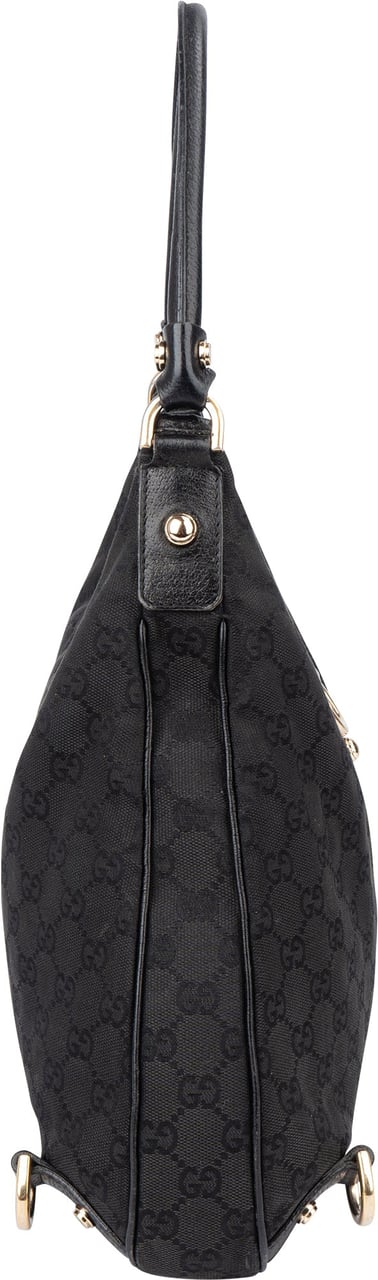 Gucci GG Monogram Abbey Handbag Zwart
