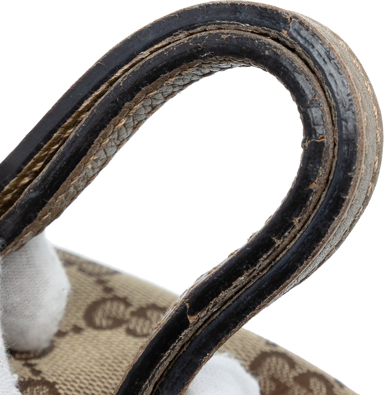 Gucci Medium GG Canvas Bree Satchel Bruin