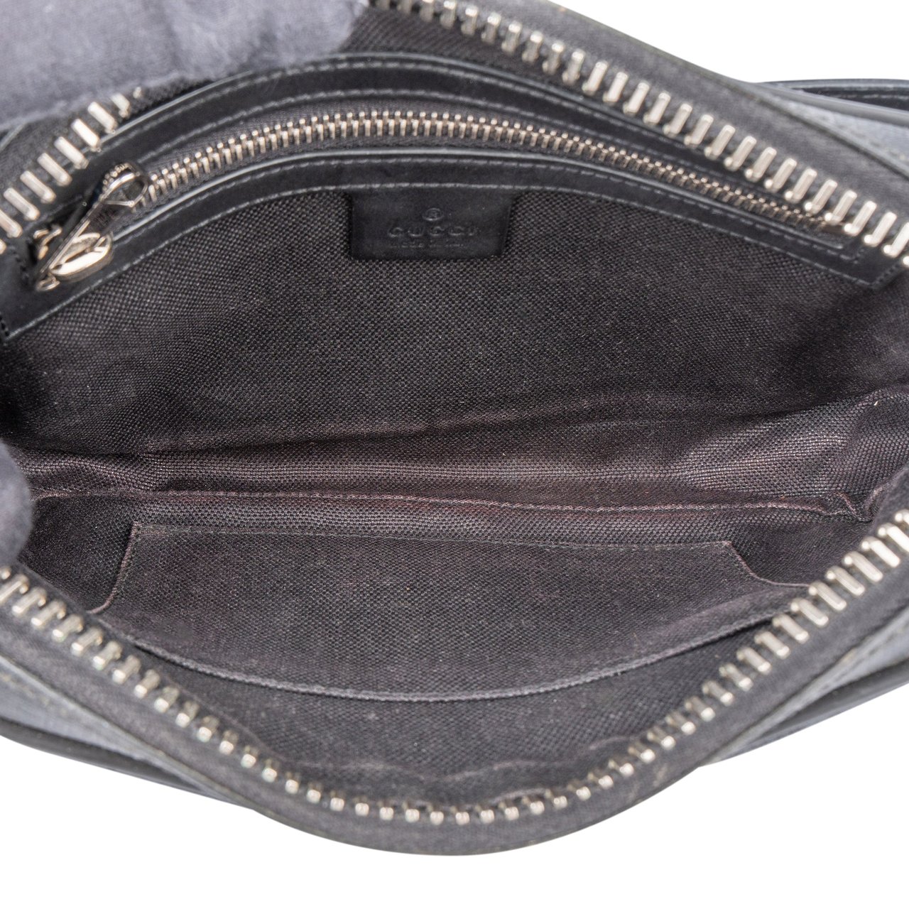 Gucci Gucci GG Web Monogram Bumbag Zwart
