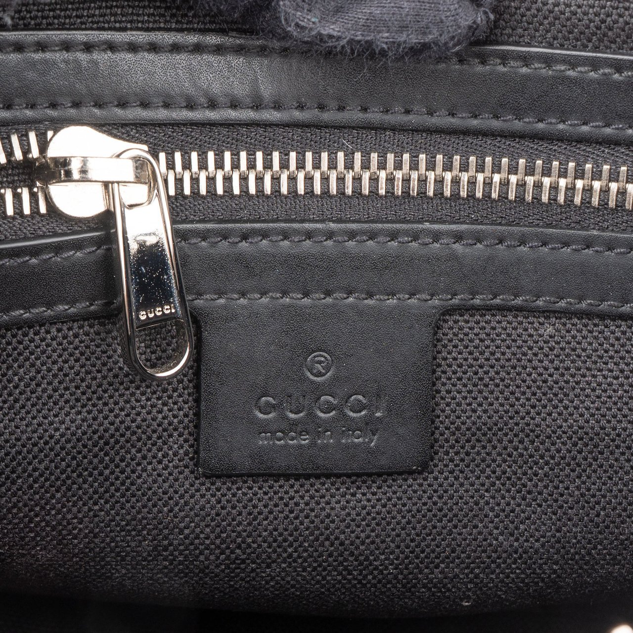 Gucci Gucci GG Web Monogram Bumbag Zwart