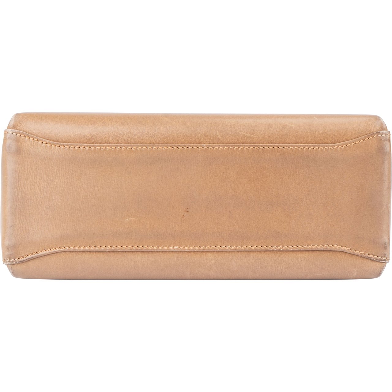 Gucci Gucci Classic Leather Turnlock Handbag Bruin