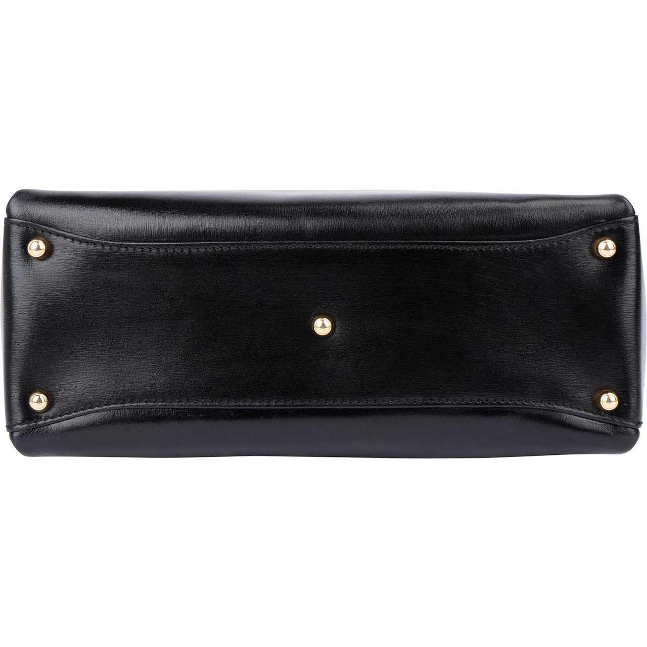 Gucci Gucci Classic Leather G Lock Handbag Zwart