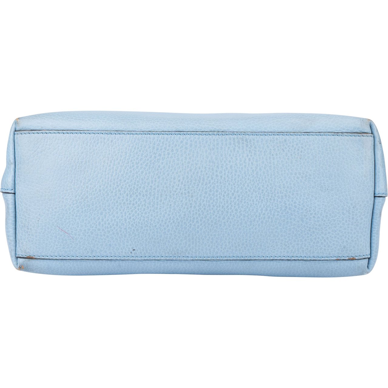 Gucci Gucci Blue Leather Charmy Handbag Blauw