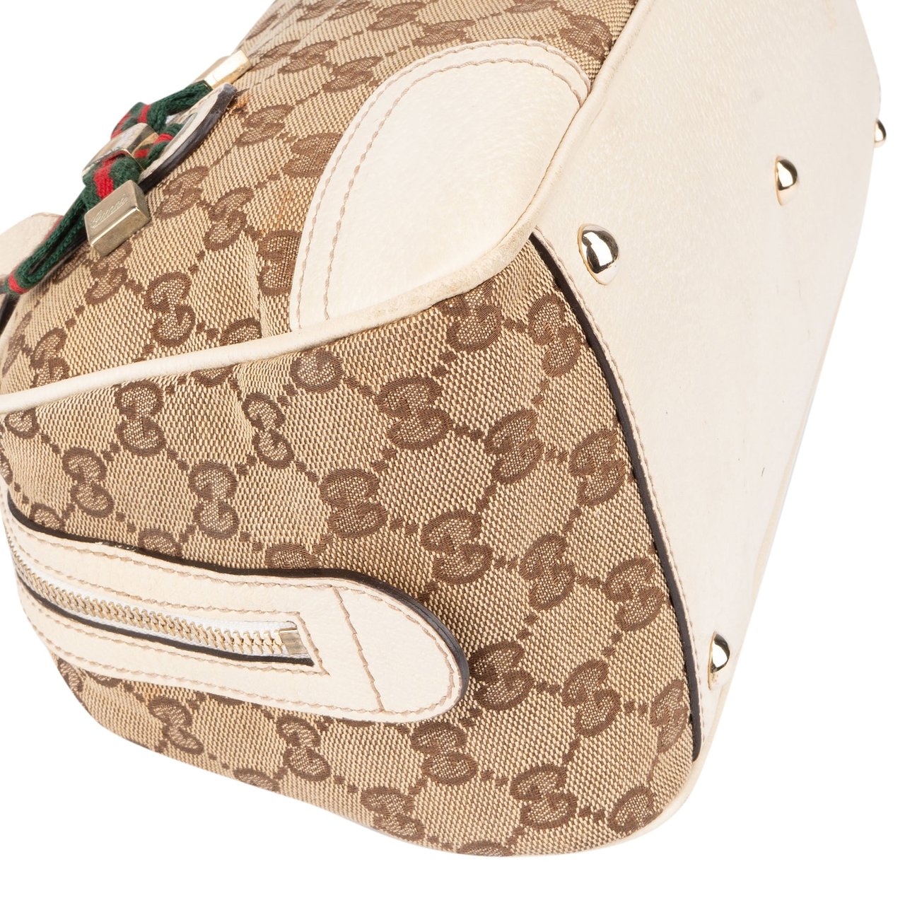 Gucci Gucci GG Monogram Princy Handbag Bruin