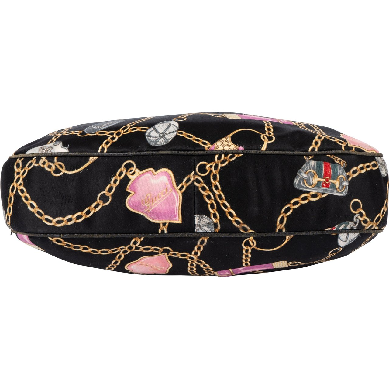 Gucci Gucci Limited Charmy Monogram Shoulder Bag Zwart