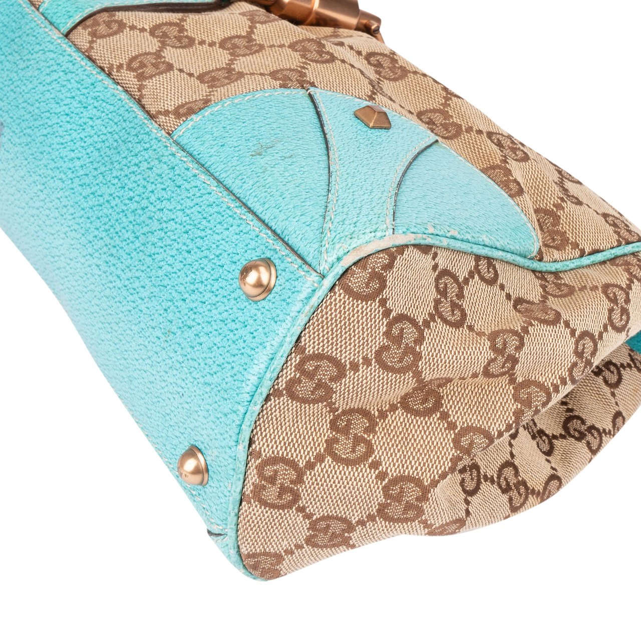 Gucci Gucci GG Monogram Jackie Handbag Bruin