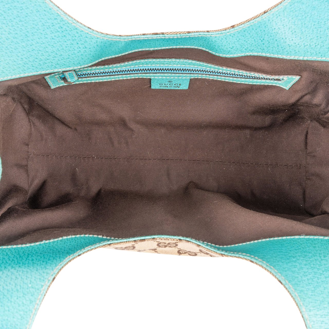 Gucci Gucci GG Monogram Jackie Handbag Bruin