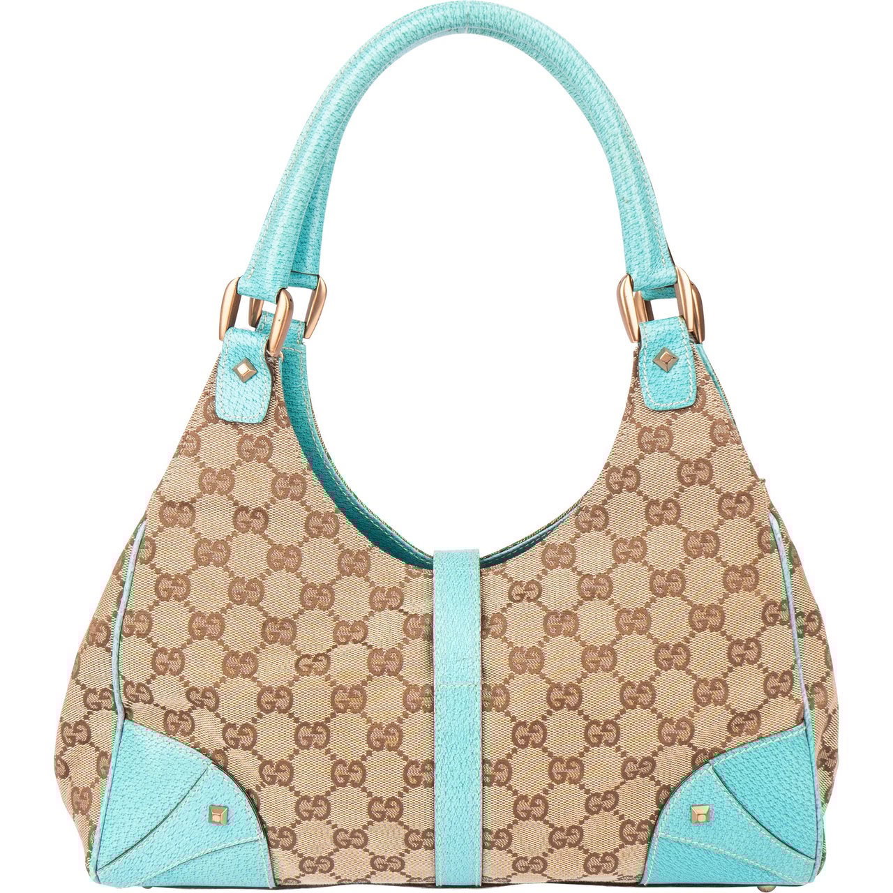 Gucci Gucci GG Monogram Jackie Handbag Bruin