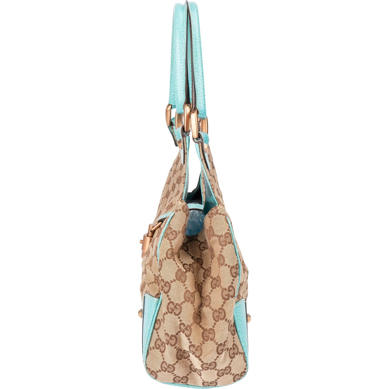 Gucci Gucci GG Monogram Jackie Handbag Bruin