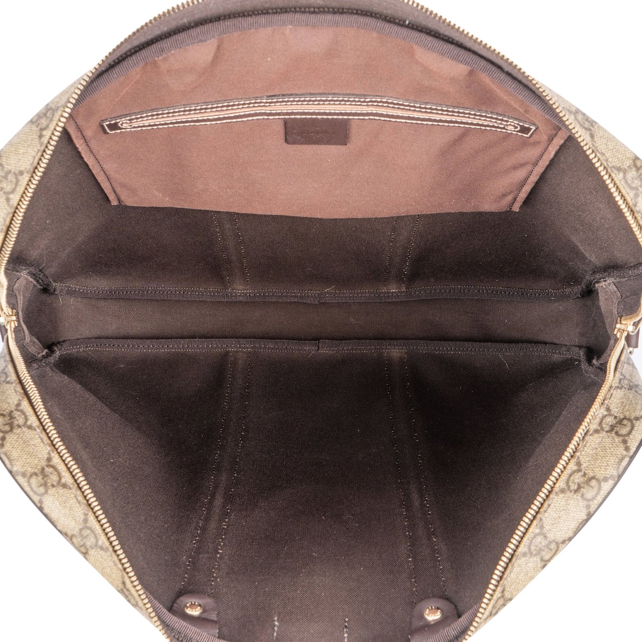 Gucci Gucci Classic GG Monogram Business Handbag Bruin